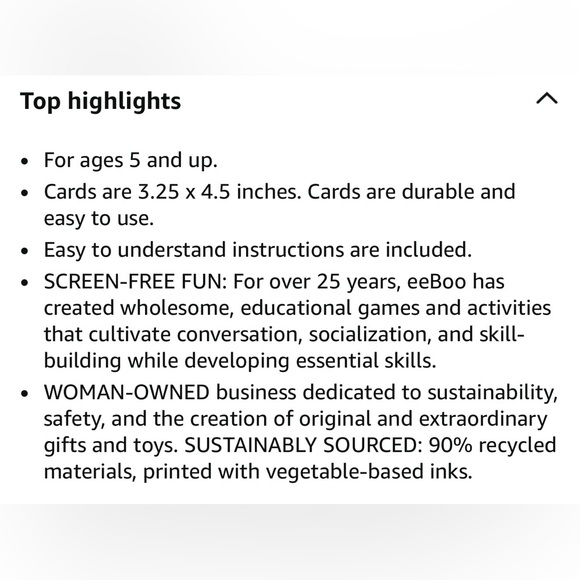 eeBoo Old Maid Card Game -EUC - Picture 8 of 8